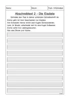 Vorschau - Arbeitsblätter - Abschreibtexte - Seite 3
