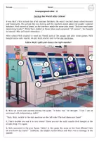 Vorschau - Arbeitsblätter - Saving The World After School - Lesespur Englisch (Kl. 7-8) - Seite 2