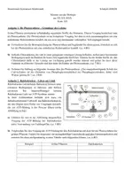 Vorschau - Arbeitsblätter - Photosynthese - Klausur / Aufgaben mit Musterlösung - Seite 1