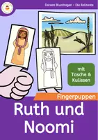Vorschau - Arbeitsblätter - Ruth und Naomi - Fingerpuppen zur Bibel - Deckblatt