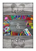 Vorschau - Arbeitsblätter - Lesen und malen - Frohes Lernen (Erstlesen anregen und unterstützen) - Deckblatt