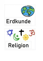 Vorschau - Poster - Stundenplan Fächerkarten - Seite 3