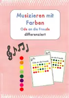 Vorschau - Stundenentwürfe - Musik mit Farben "Ode an die Freude" (Boomwhackers) - Deckblatt
