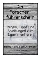 Vorschau - Arbeitsblätter - Forscherführerschein - Heft - Deckblatt