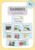 Vorschau - Präsentationen/Tafelbilder - Klassendienste für die Grundschule - Deckblatt