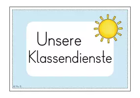 Vorschau - Präsentationen/Tafelbilder - Klassendienste für die Grundschule - Seite 3