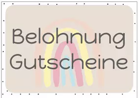 Vorschau - Spiele - Gutscheine mit Aushang Geburtstagswürfel Vorlagen Pastell Klassenraumdekoration Classroom Management Belohnungssystem - Seite 3
