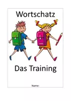 Vorschau - Unterrichtsreihen - Wortschatz "Das Training" - Deckblatt