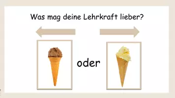 Vorschau - Präsentationen/Tafelbilder - Dies oder das? - Wie gut kennst du deine Lehrkraft - Seite 3