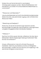 Vorschau - Merkblätter - Anleitung zu differenzierten Unterrichtsgestaltung - Seite 1