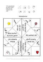 Vorschau - Arbeitsblätter - Fortune Teller - Aufgabe zum Sprechen (DaF) - Seite 3