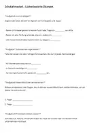 Vorschau - Arbeitsblätter - Schuljahresstart - Lückenbasierte Aufgaben / Hilfestellung für den Start ins Schuljahr. - Deckblatt