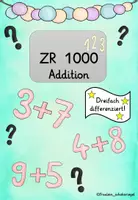 Vorschau - Arbeitsblätter - Addition im ZR1000 - Deckblatt
