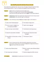 Vorschau - Arbeitsblätter - Briefe schreiben - Material zur Reihe inkl. Klassenarbeit (größtenteils 2x differenziert) - Seite 3
