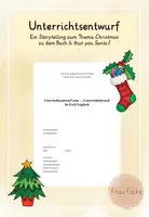 Vorschau - Stundenentwürfe - Unterrichsentwurf Christmas Storytelling "Is that you Santa?" Englisch - Deckblatt