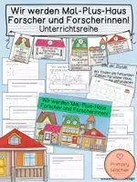 Vorschau - Unterrichtsreihen - Mal-Plus-Haus: Unterrichtsreihe (Kl. 2/3/4) - Deckblatt