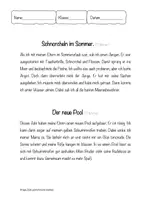 Vorschau - Arbeitsblätter - Diktate zum Thema Sommerferien (DaZ) - Seite 2