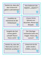 Vorschau - Bildkarten - Kärtchen / Wahrheit Wirklichkeit / Klasse 10,11,12,13 - Seite 2