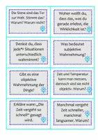 Vorschau - Bildkarten - Kärtchen / Wahrheit Wirklichkeit / Klasse 10,11,12,13 - Seite 3