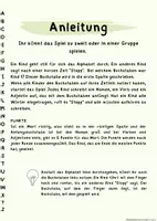 Vorschau - Arbeitsblätter - Wortarten-Spiel (Stadt-Land-Fluss Prinzip) - Seite 1