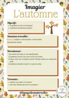 Aperçu - Apprentissages en autonomie - AUTOMNE - Imagier - Page 1