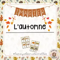 Aperçu - Apprentissages en autonomie - AUTOMNE - Imagier - Page de couverture