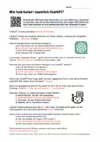 Vorschau - Arbeitsblätter - Informatik: Fragenblatt zum Video "Wie funktioniert ChatGPT?" - Seite 2