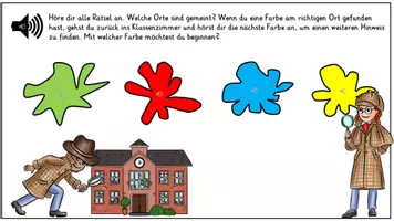 Vorschau - Anderer Materialtyp - Schnitzeljagd für Klasse 1: Unsere Schule - Seite 3