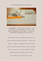 Vorschau - Arbeitsblätter - Silben trennen - "How to Silben trennen" - Seite 1