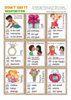 anteprima - Esercizi - San Valentino gioco inglese (Valentine's Day) English game gratuito - Pagina 2