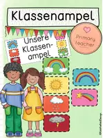 Vorschau - Poster - Klassenampel/ Ampelsystem inkl. positiver Verstärker - Deckblatt