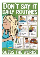 anteprima - Esercizi - daily routines (routine quotidiana) gioco inglese English game - Pagina di copertina
