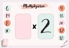 Vorschau - Spiele - Rechenspiel zum kleinen 1x1 - Seite 3