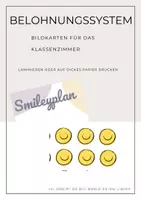 Vorschau - Bildkarten - Belohnungssystem Smiley - Deckblatt