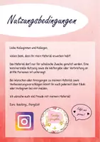 Vorschau - Arbeitsblätter - Editierbare Vorlage - Flyer für Elternabende - Seite 1