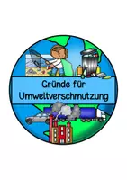 Vorschau - Bildkarten - Legekreis - Earth Day #TimeForClimateAction - Seite 1