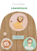 Vorschau - Poster - Türschilder für die Löwenklasse - Deckblatt