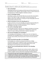 Vorschau - Arbeitsblätter - AB mit Fragen zum Thema "Altenpflege" + Lösungsblatt + Mindmap + Infografik - Seite 3