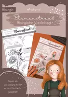 Vorschau - Arbeitsblätter - Biologischer Blumenstrauß - Vorstellung 1. Biostunde - Deckblatt