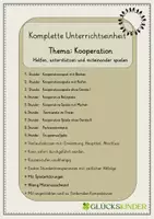 Vorschau - Unterrichtsreihen - Komplette Unterrichtseinheit - Kooperation (Klassenstufen unabhängig) - Deckblatt
