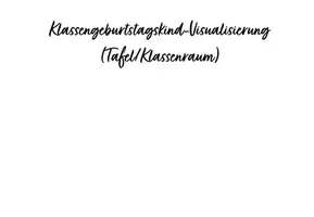 Vorschau - Poster - Geburtstagskind - Visualisierung, Aufsteller & Gutscheine - Seite 2