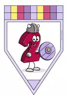 Vorschau - Mal- und Bastelvorlagen - PRIMZAHLEN - 2 Wimpel Ketten - Seite 3