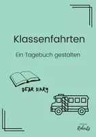 Vorschau - Mal- und Bastelvorlagen - Klassenfahrtstagebuch - Deckblatt
