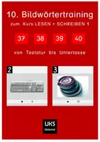 Vorschau - Arbeitsblätter - 10. Bildwörtertraining LESEN + SCHREIBEN Kursteil 1 - Deckblatt