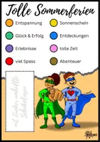 Vorschau - Mal- und Bastelvorlagen - Abschlussgeschenk Tolle Sommerferien - Seite 2