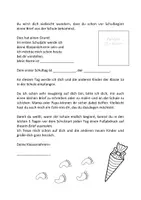 Vorschau - Anderer Materialtyp - Erstklässlerbrief - Seite 2