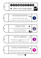 Vorschau - Test - Lernfächer I Lernwörtertraining - Seite 1
