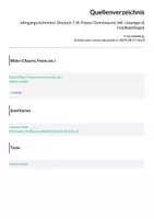 Vorschau - Test - Jahrgangsstufentest: Deutsch 7./8. Klasse (Gymnasium) inkl. Lösungen & Feedbackbogen - Seite 1