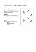 Vorschau - Stundenentwürfe - Unterrichtsreihe Basketball: Vom Dribbling zur Spielform - Seite 1