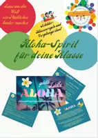 Vorschau - Bildkarten - Aloha - Klassenregeln und Streit-Kultur - Deckblatt